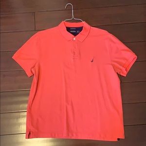 Nautica (Salmon or reddish pink) polo